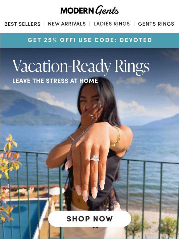 Don’t Let Vacation Ruin Your Ring 👀