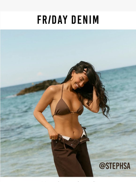 Ready to meet the new Friday Denim it girl? 👀