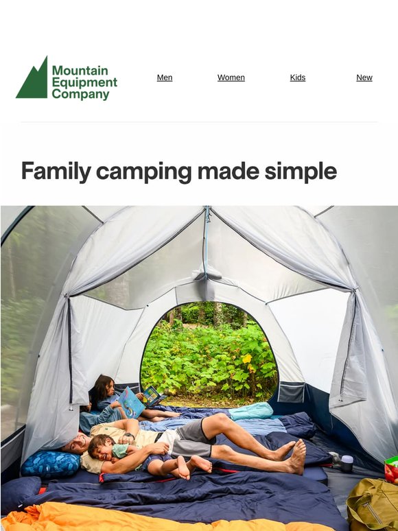 Family camping: It’s all about the right gear