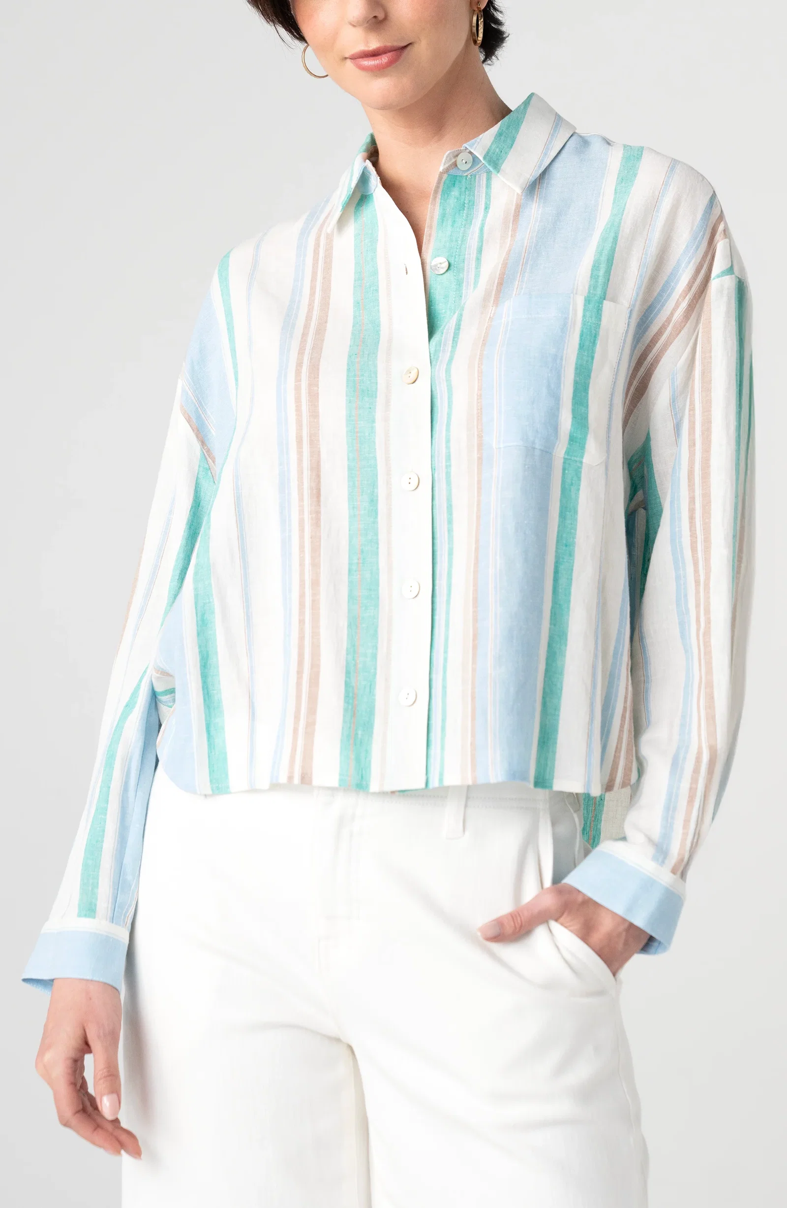Image of RELAXED BUTTON DOWN SHIRT