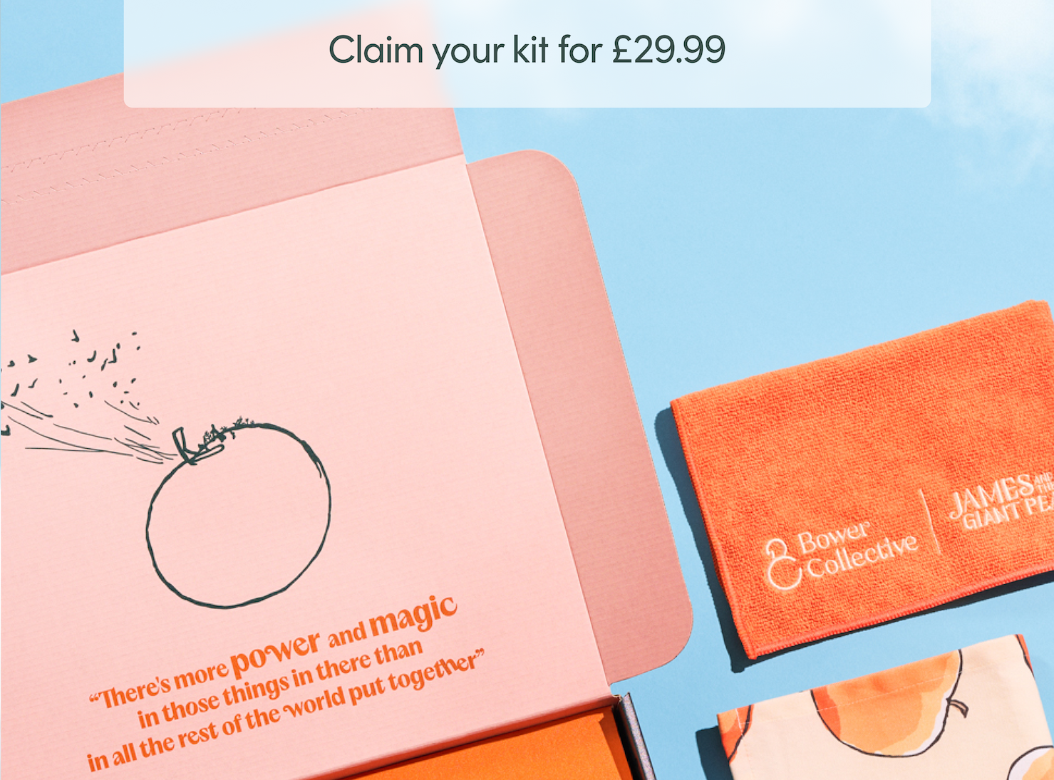 Claim your kit now for £29.99!