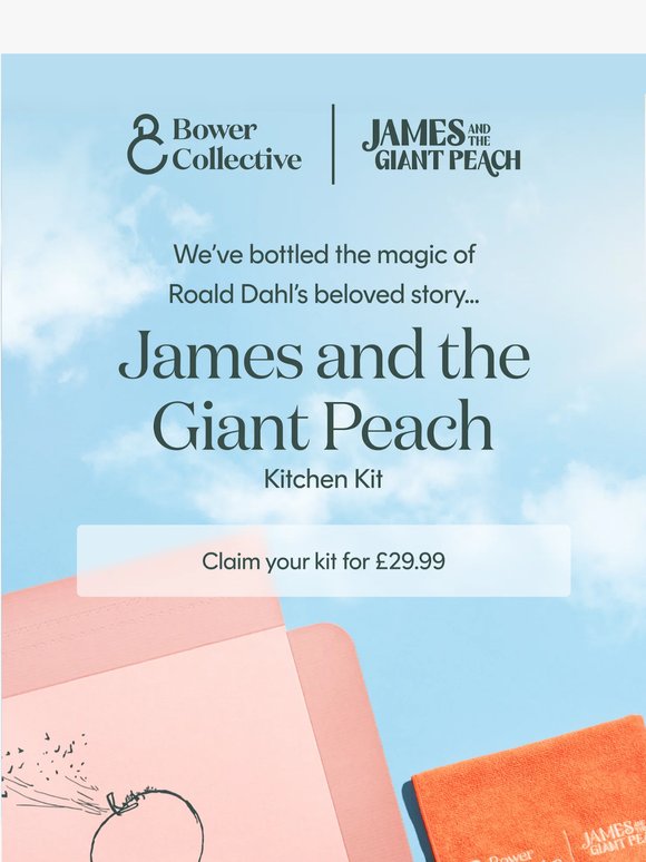 Get Your James and the Giant Peach Kitchen Kit 🍑