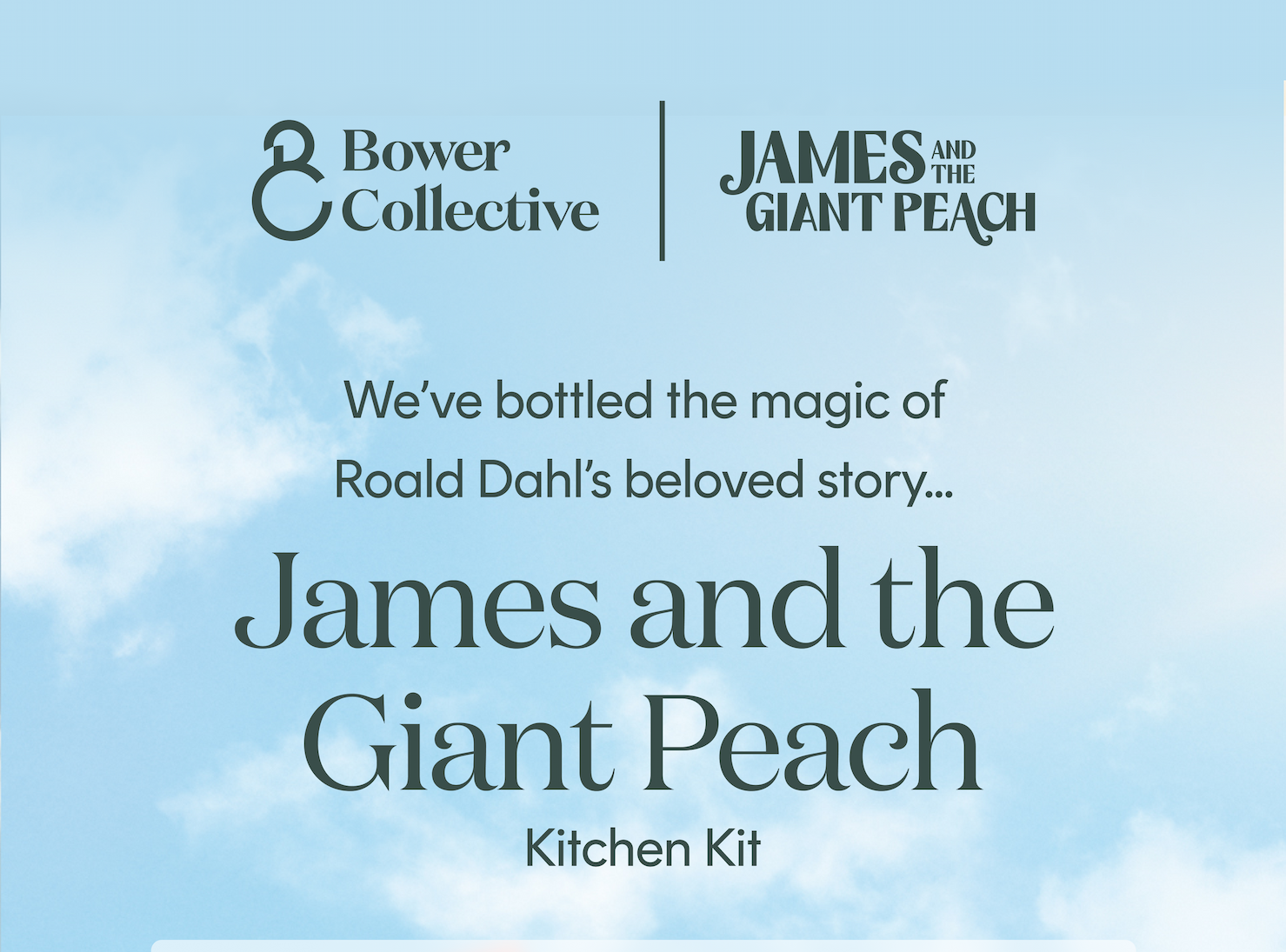 We've bottled the magic of Roald Dahl's beloved store with our new James and the Giant Peach Kitchen Kit!