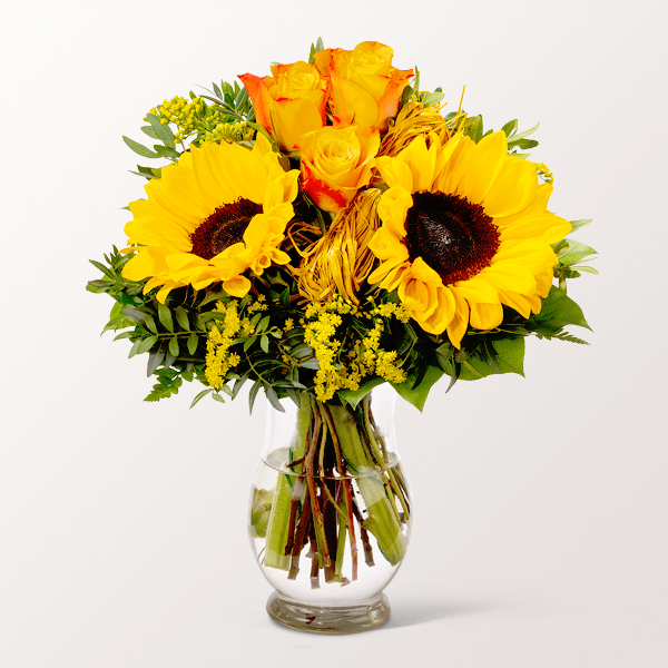 Immer eine gute Idee: Blumenstrauß Vincent mit 2 Gratis-Geschenken für 31,99 €