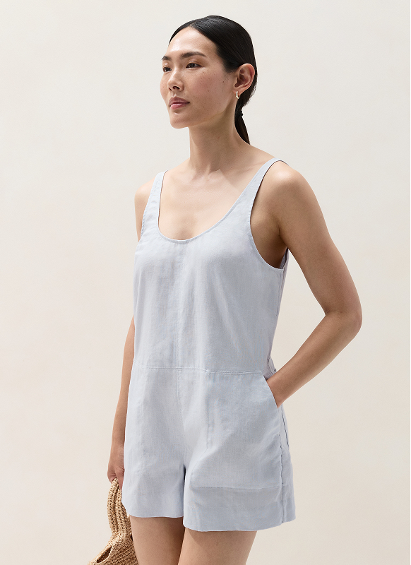 linen playsuit