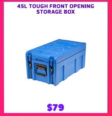 45L Tough Front Opening Storage Box
