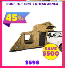 Roof Top Tent + 6-man Annex
