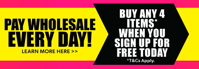 Pay Wholesale Every Day!