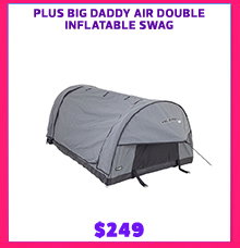 Plus Big Daddy Air Double Inflatable Swag
