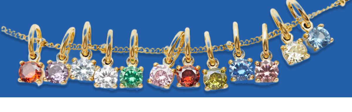 Birth Stone Charms