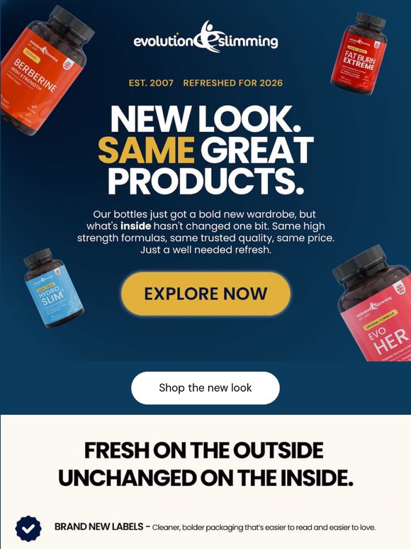 Check Out Our Brand New Look!