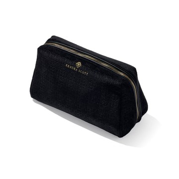Kendra Scott Large Filigree Cosmetic Case - Black