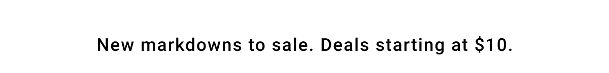 Deals starting at $10