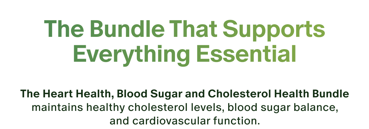 The bundle that supports everything essential