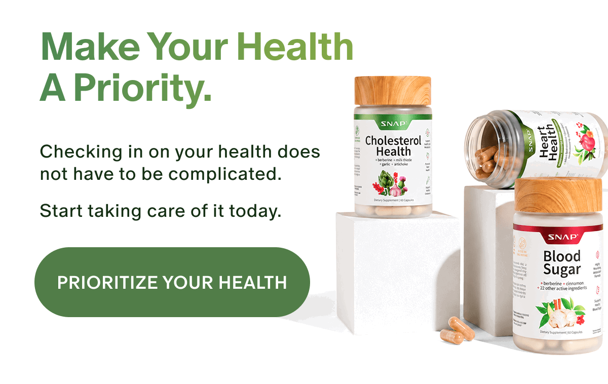 Make your health a priority 