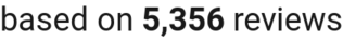 number of reviews