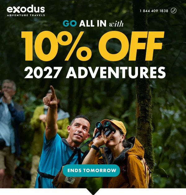 10% off, Ends Tomorrow