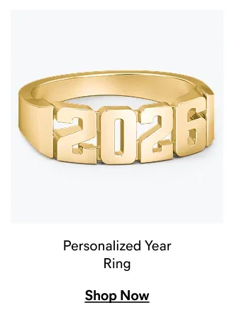 Personalized Year Ring