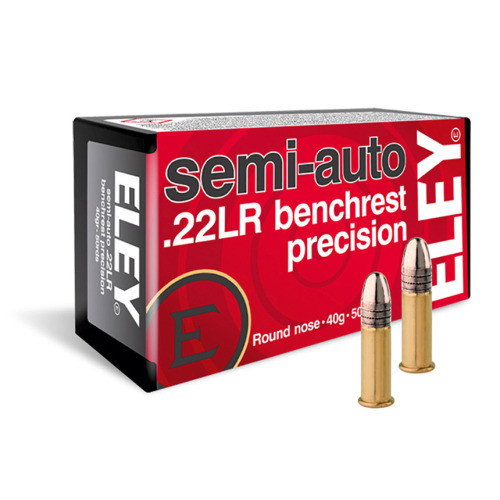 Image of Eley Semi Auto Benchrest Precision .22 LR Ammunition