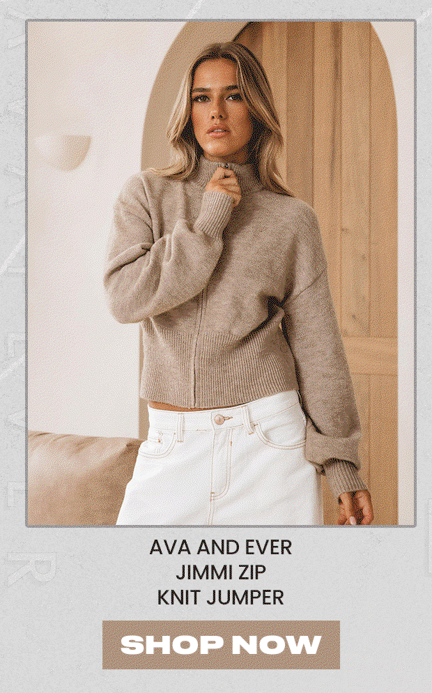 Ava And Ever Jimmi Zip Knit Jumper