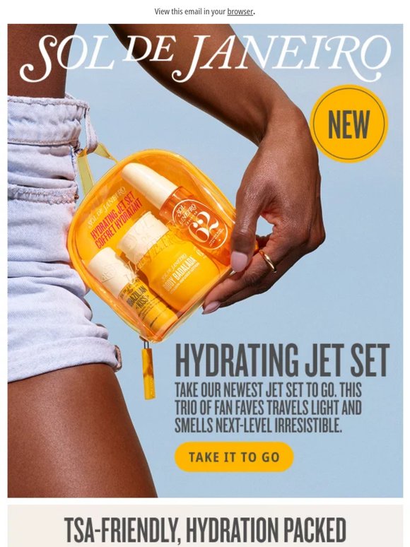 Did someone say NEW Jet Set?! ✈️😱
