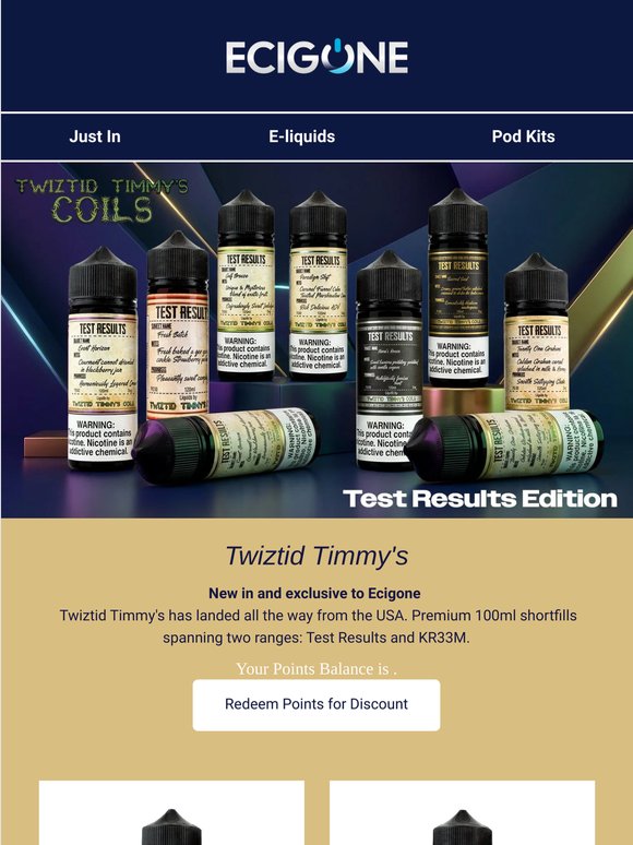 🔥New Twiztid Timmy's E-liquids🔥