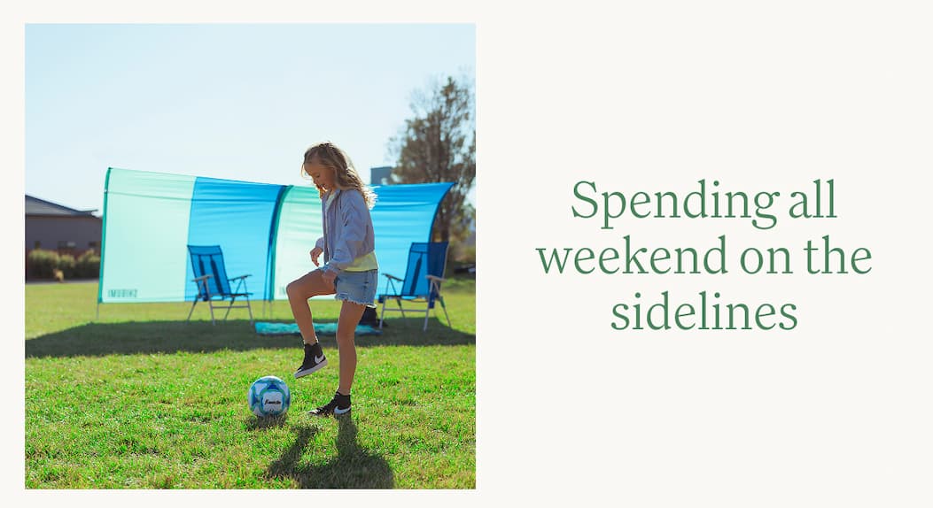 Spending all weekend on the sidelines