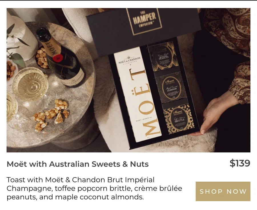 Moët with Australian Sweets & Nuts