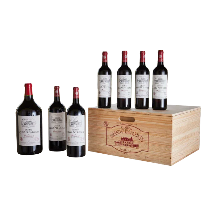 Grand Puy Lacoste Variation Case 2025 (4 - 750ML, 2 - 1.5L, 1 - 3L)