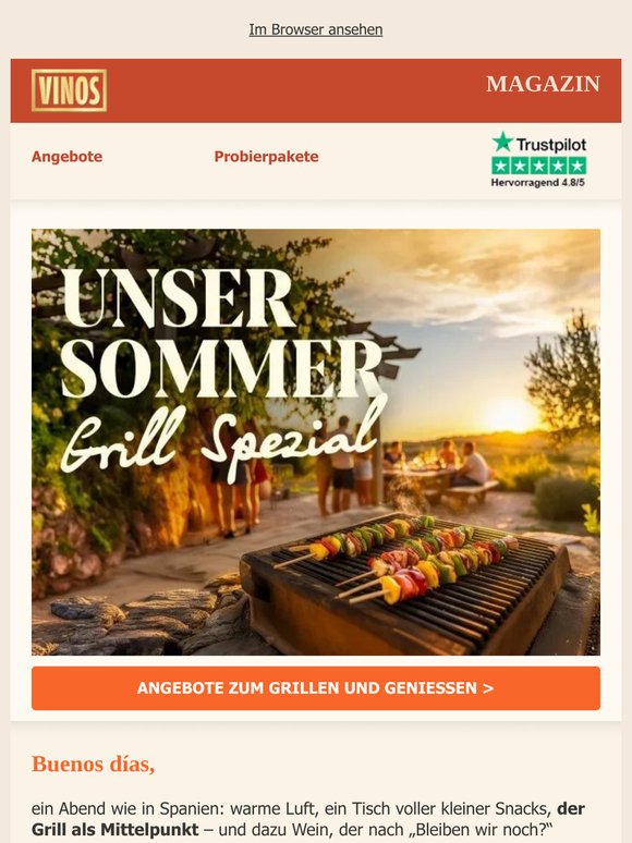 Sommer Grill Spezial: Wein zum Grillen? Unbedingt.