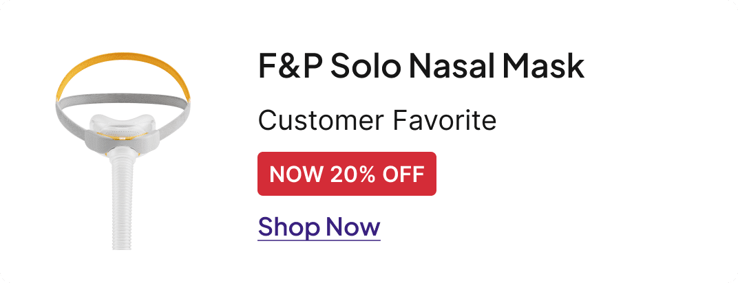 F&P Solo Nasal Mask 