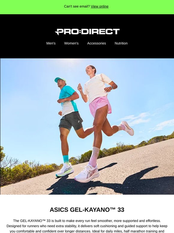 ASICS GEL-KAYANO™ 33 Built For Smooth Runs