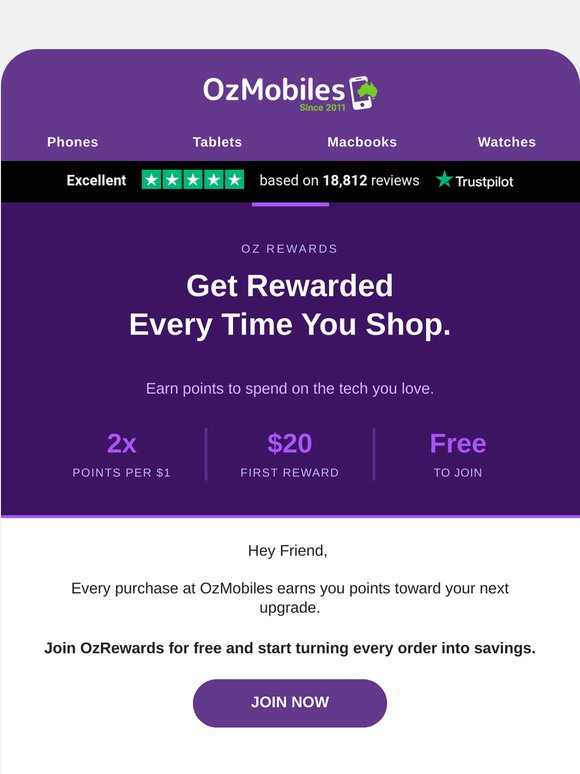 Get Rewarded Every Time You Shop 🤩