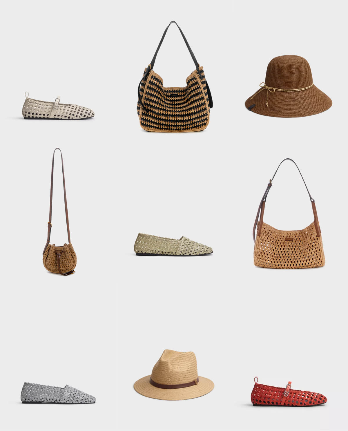 Light, airy, textural: Woven accessories just feel like summer