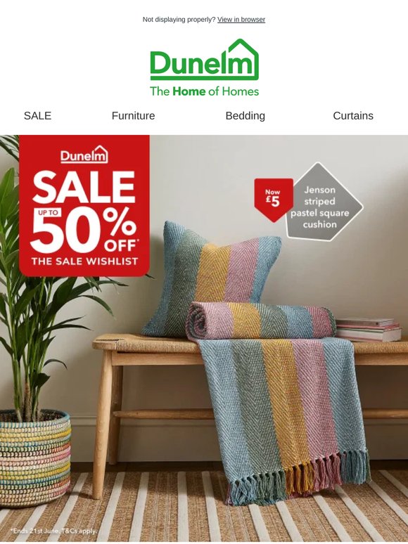 Meet the Dunelm Sale bestsellers 🥇