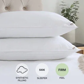 Dorma Pack of 2 Full Forever Side Sleeper Pillows