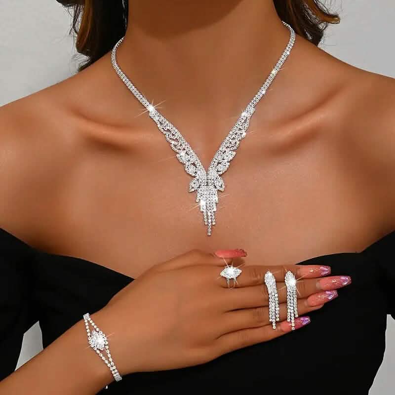 Image of Women's Fashion Elegant Jewelry Set