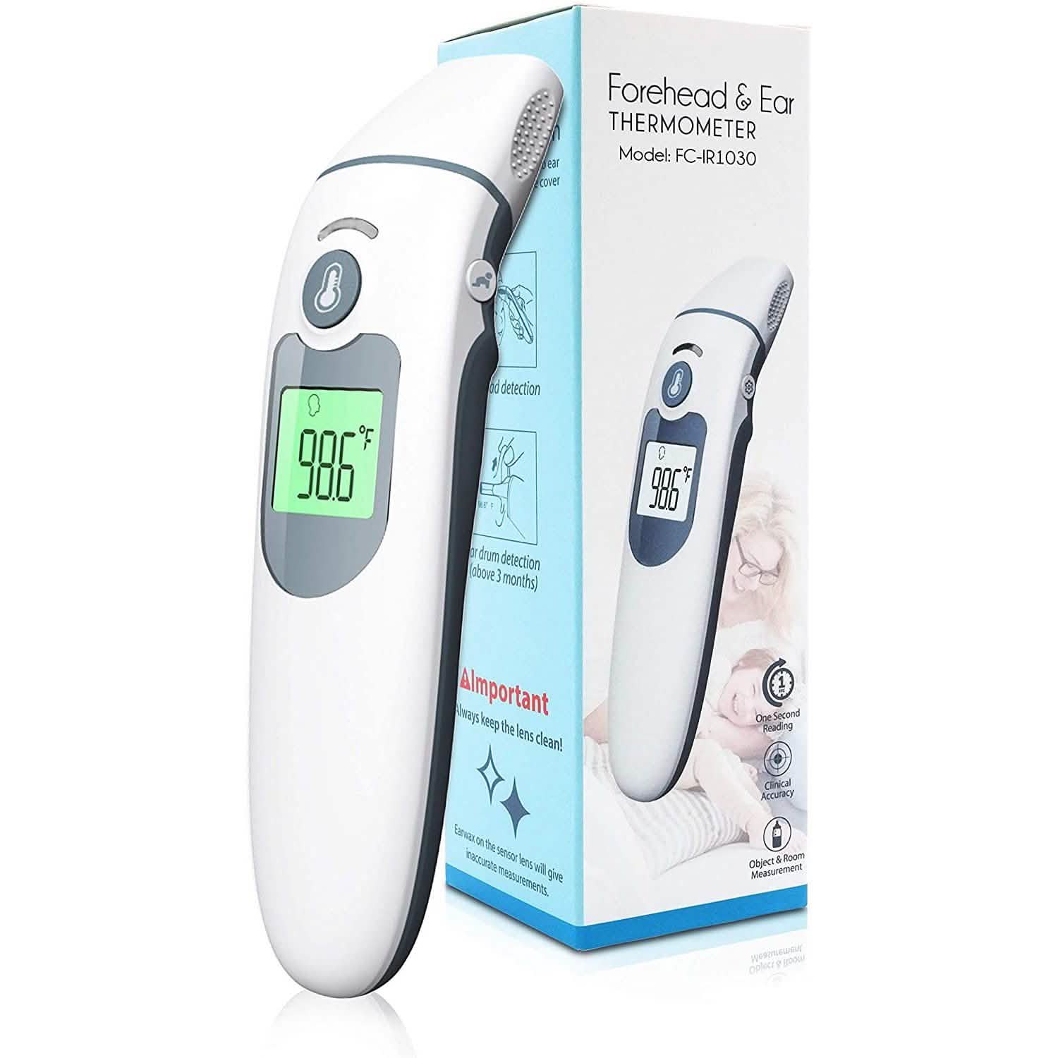 Image of Ear Forehead Digital Infrared Thermometer - FC-IR1030