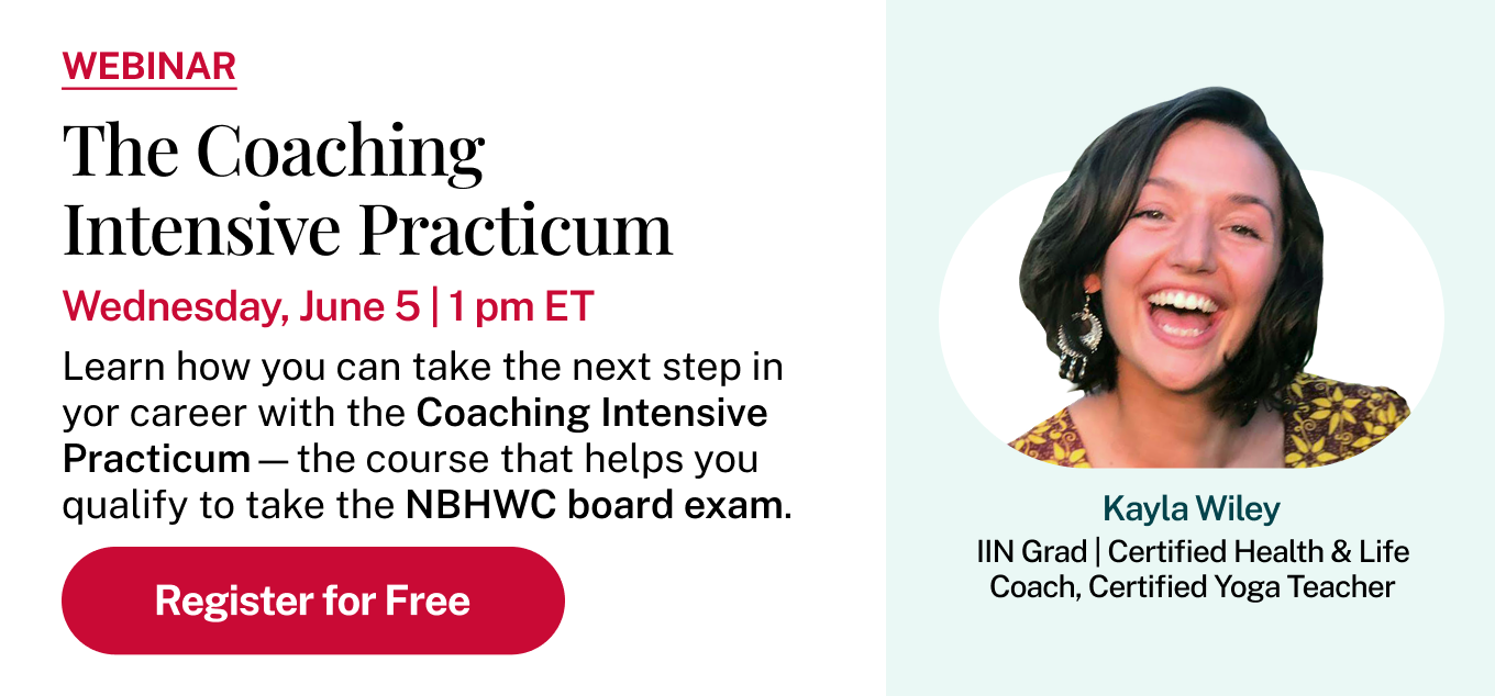 The Coaching Intensive Practicum. Register for Free