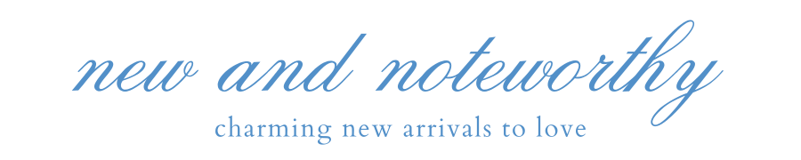 New and Noteworthy Banner