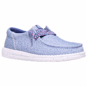 HEYDUDE Wendy Funk Friendship Lace Slip-On Shoes for Ladies - Blue