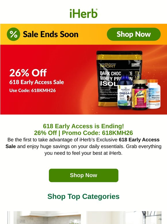 ⏲️ Don't miss out on 26% OFF!