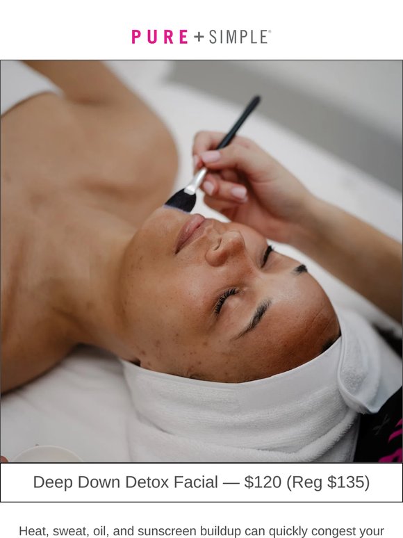 Give your pores a real clean