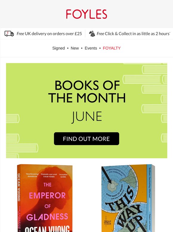 Books of the Month for June