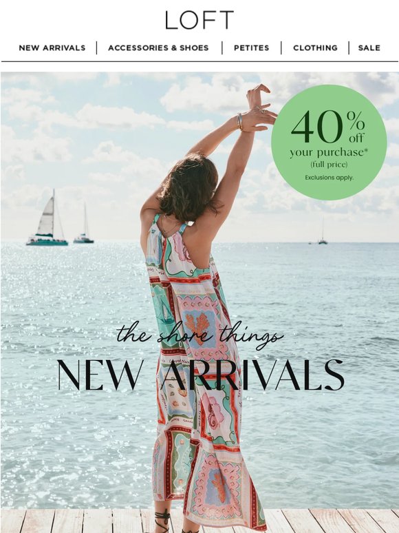 NEW ARRIVALS JUST LANDED (!!!)