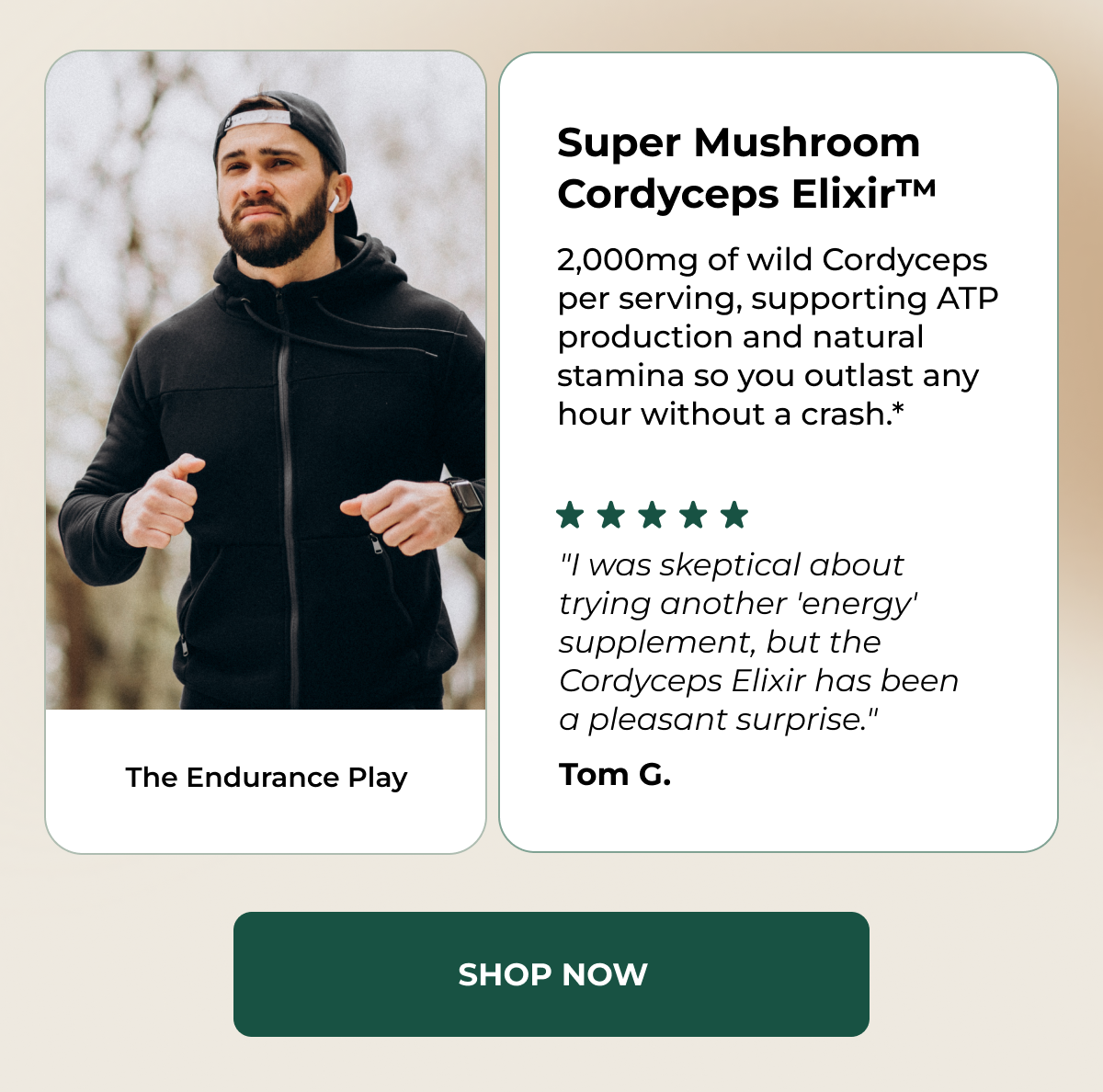 super mushroom cordyceps elixir