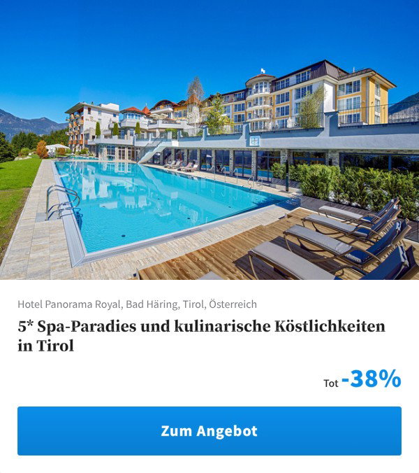 5* Spa-Paradies und kulinarische Köstlichkeiten in Tirol