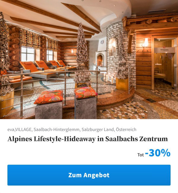 Alpines Lifestyle-Hideaway in Saalbachs Zentrum