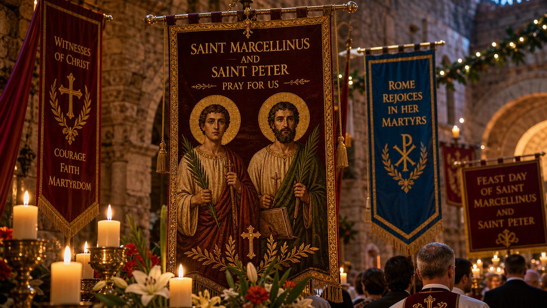 Who Were Saint Marcellinus and Saint Peter?