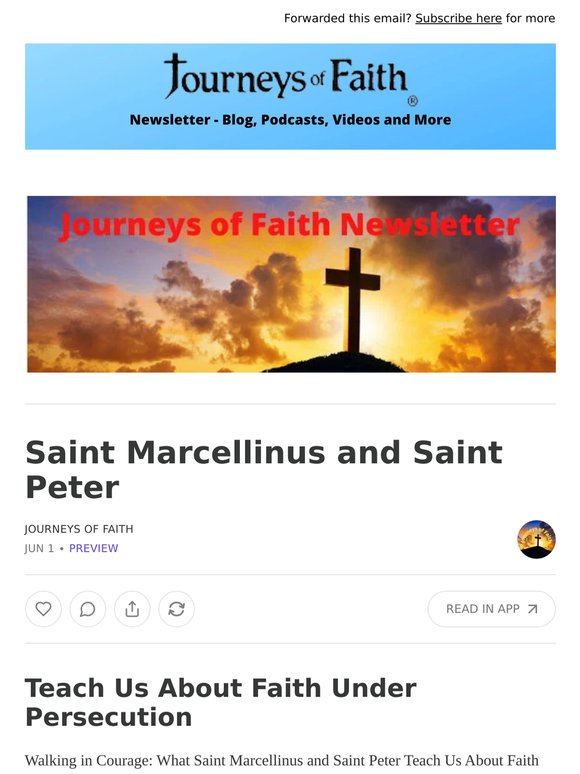 Saint Marcellinus and Saint Peter
